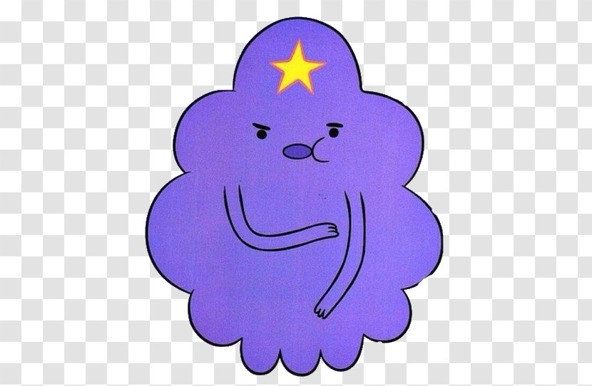 Lumpy Space Princess Finn The Human Bubblegum Jake Dog Marceline Vampire Queen - Purple Transparent PNG