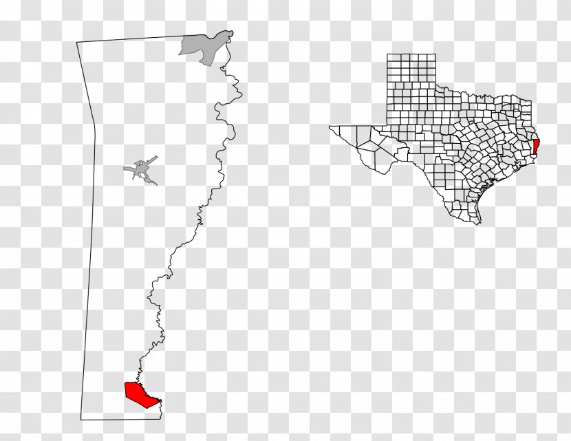 Newton Deweyville Toledo Adsul Texas Recreational Road 255 - Map - County Transparent PNG