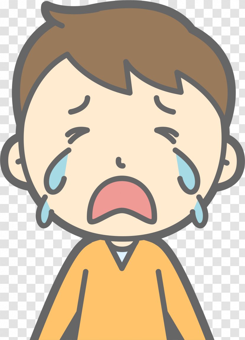 The Crying Boy Clip Art - Cry Transparent PNG