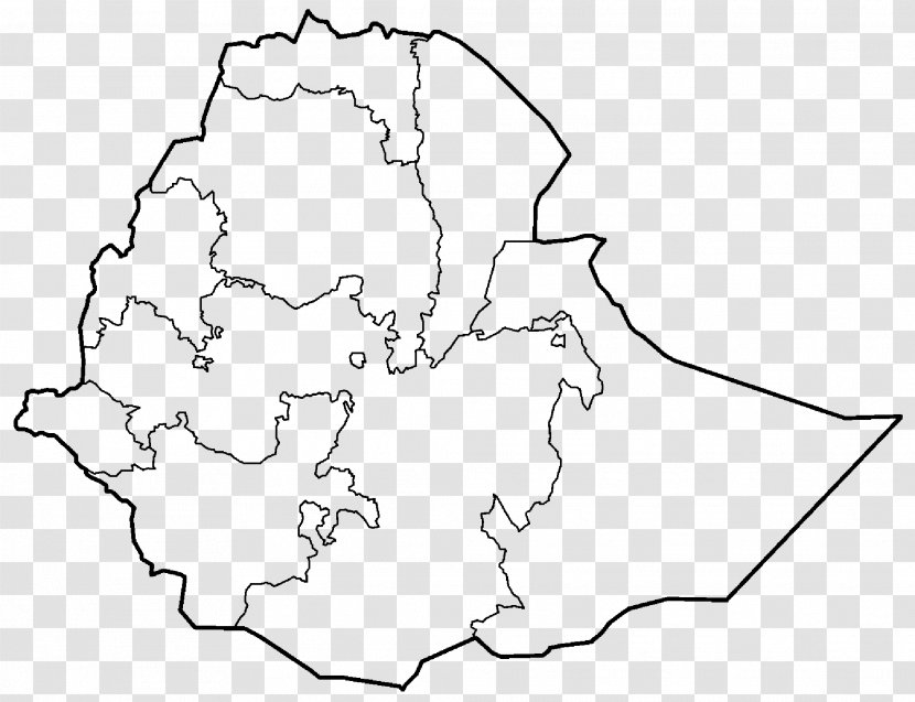 Somali Region Addis Ababa Regions Of Ethiopia Amhara Gambela - Drawing Software Transparent PNG