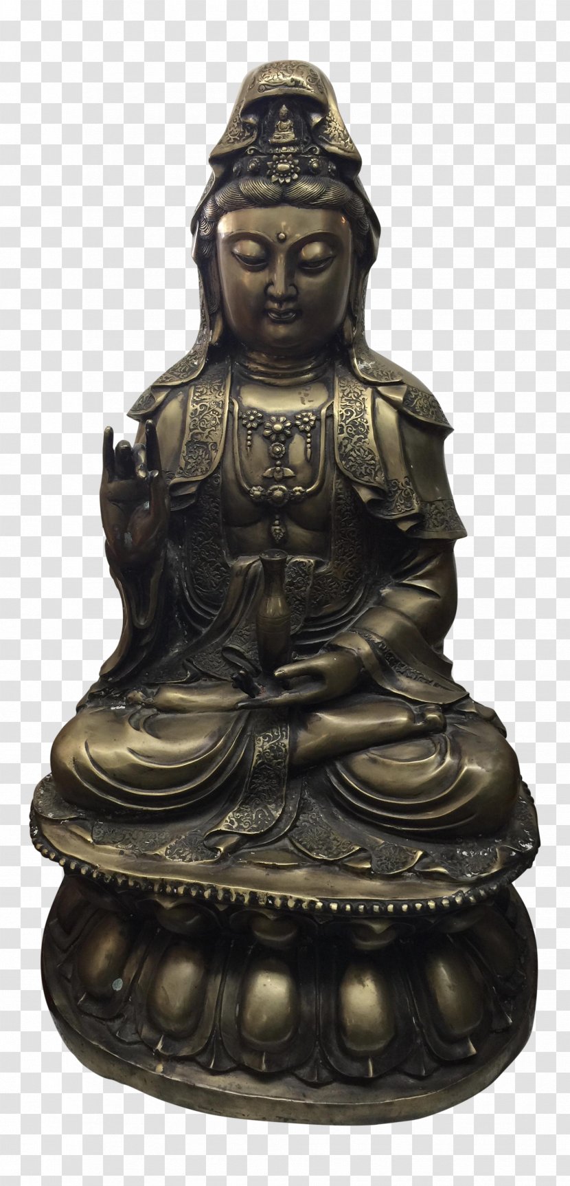 Bronze Sculpture Statue Gautama Buddha - Material - Artifact Transparent PNG