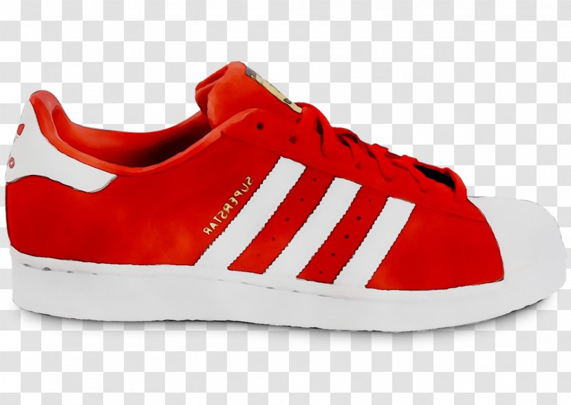 Adidas Men's Superstar Women's Shoe Sneakers - Red - White Transparent PNG
