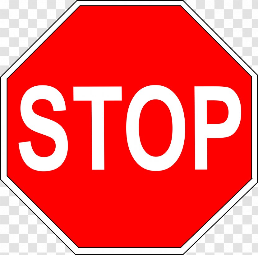 Stop Sign Traffic Clip Art Transparent PNG