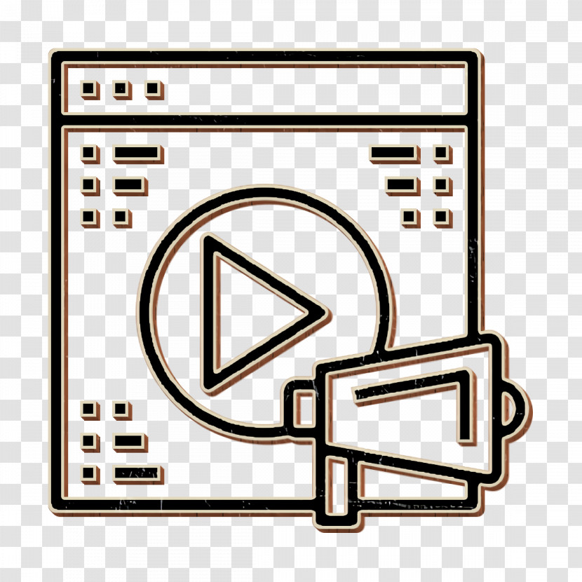 Video Icon Play Icon Digital Service Icon Transparent PNG