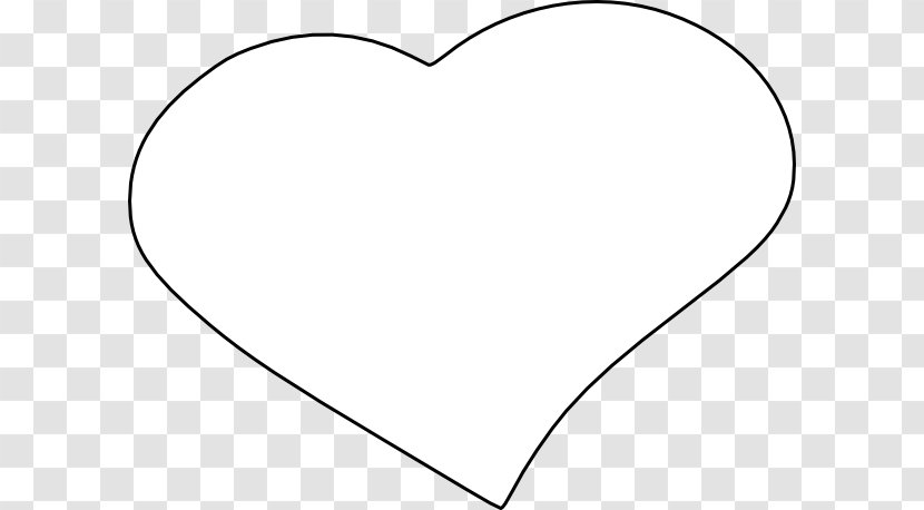 White Point Angle Leaf Clip Art - Heart - Open Transparent PNG