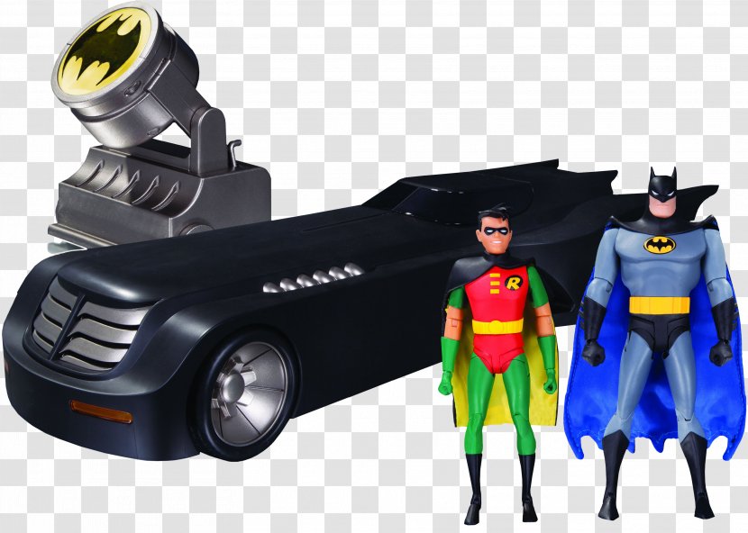 Batman Robin Batmobile Man-Bat Action & Toy Figures - Dc Comics - Setting Transparent PNG