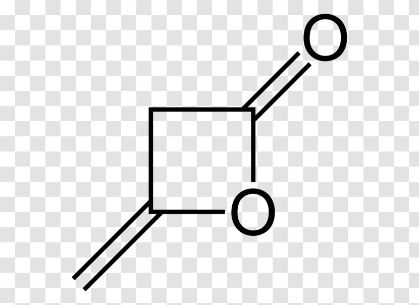 Oxetane Diketene Organic Compound Heterocyclic Chemistry - Silhouette - Formed Transparent PNG