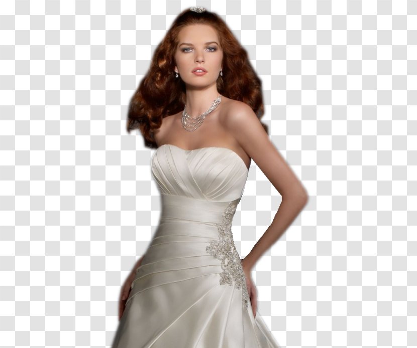 Wedding Dress Bride Woman Gown - Heart Transparent PNG