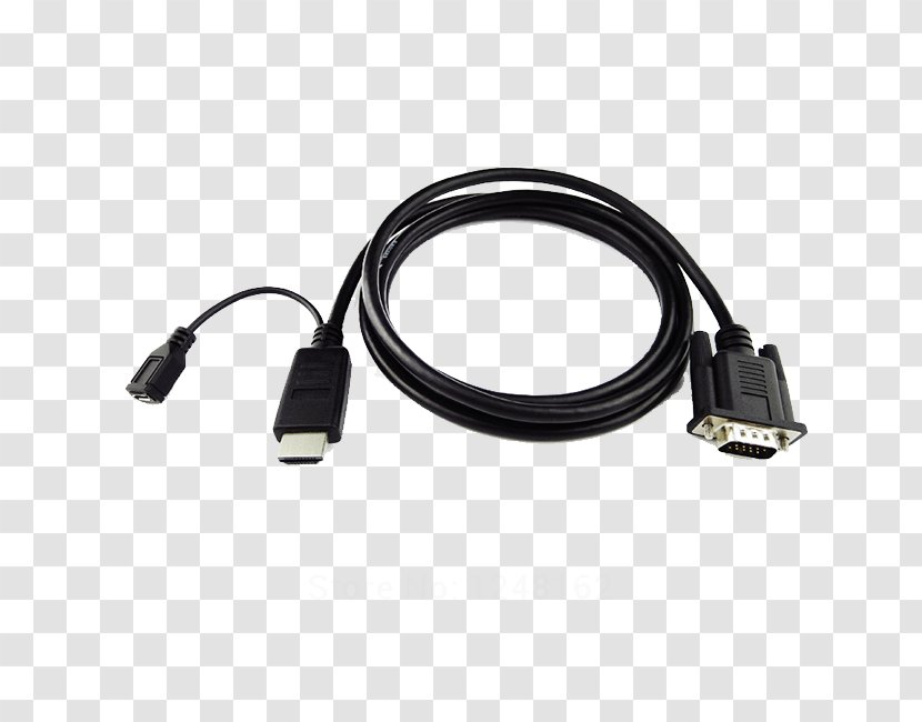 HDMI Serial Cable Coaxial VGA Connector RCA - Electrical - Hdmi Transparent PNG