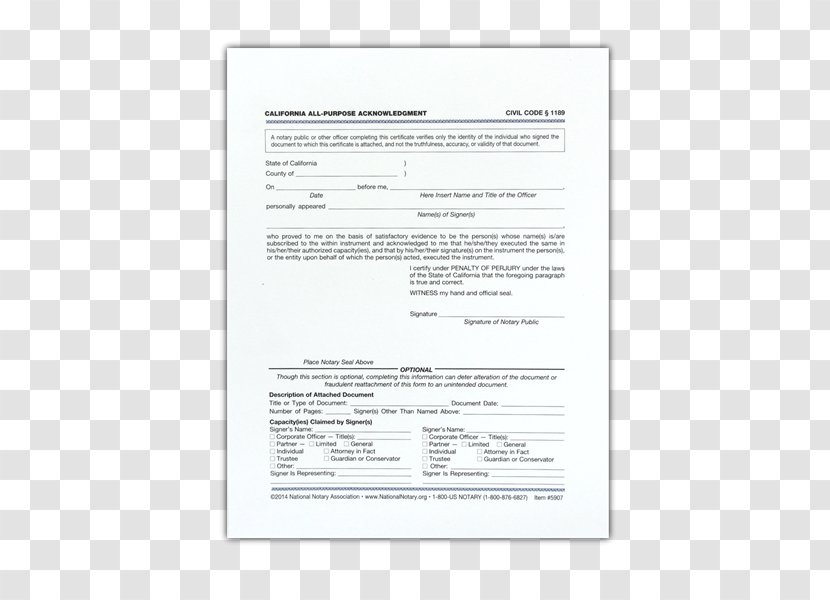 Document - Diagram - Notary Transparent PNG