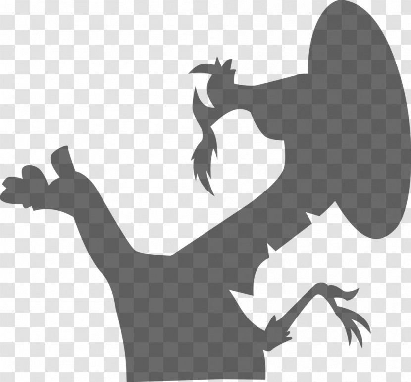 Mammal Cartoon Finger Silhouette - Arm Transparent PNG