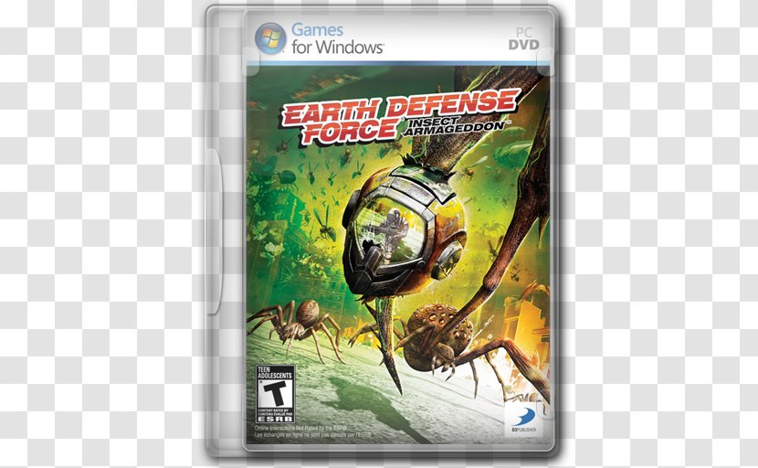Technology Xbox 360 Pc Game Video Software - Earth Defense Force Insect Armageddon Transparent PNG