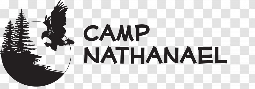 Camp Nathanael Logo Brand Font Product - Black And White - Father & Son Transparent PNG