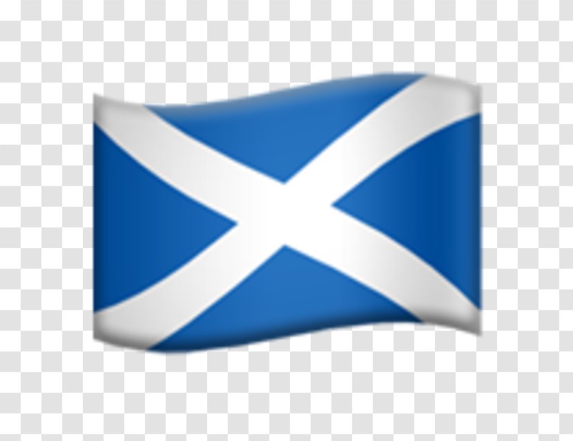Flag Of Scotland The United States Emoji - Cobalt Blue Transparent PNG