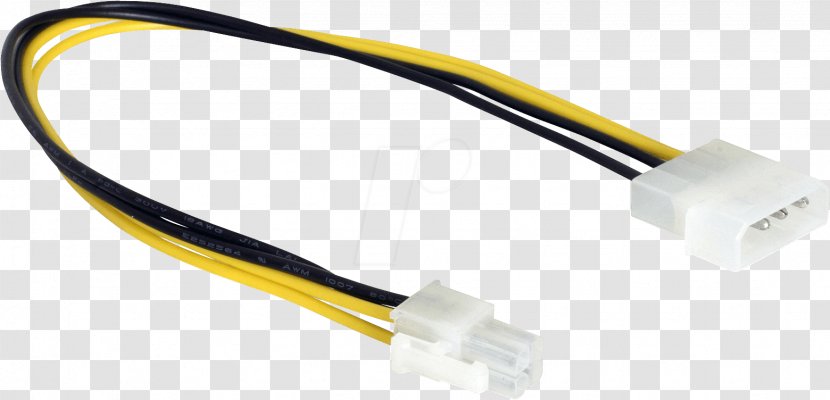 Electrical Connector AC Adapter Cable Molex - Ac Transparent PNG