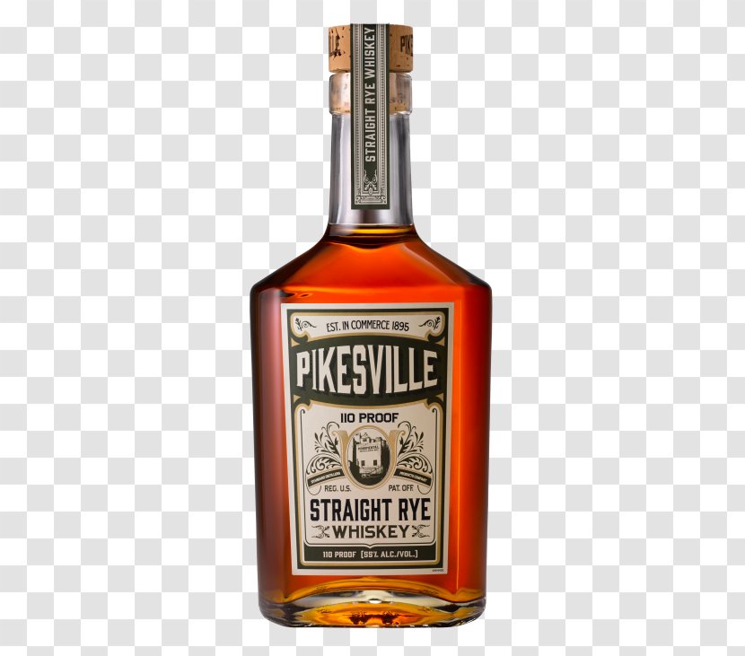 Rye Whiskey Pikesville Bourbon American - Heaven Hill Transparent PNG