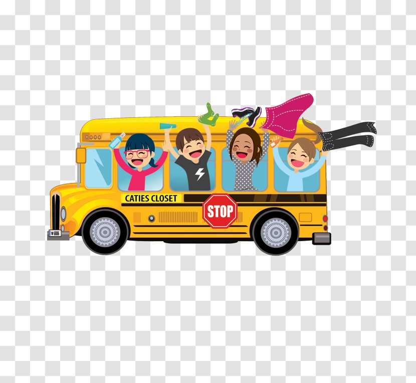 School Bus - Lego Truck Transparent PNG