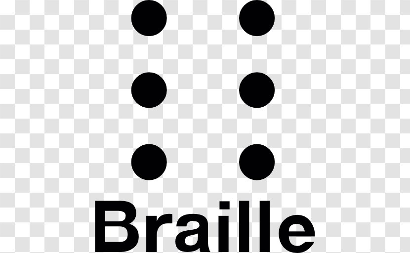Braille Accessibility Sign Disability - White - Writing System Transparent PNG