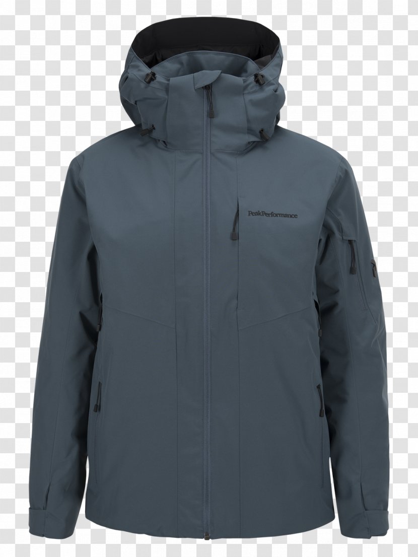 Shell Jacket Ski Suit Hood Peak Performance Transparent PNG