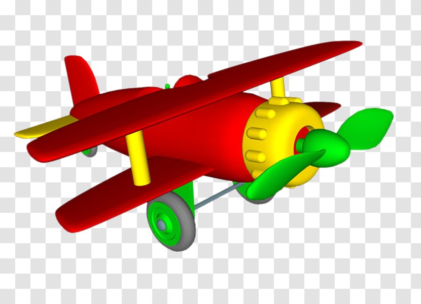 Model Aircraft Biplane Wing - Vehicle Transparent PNG