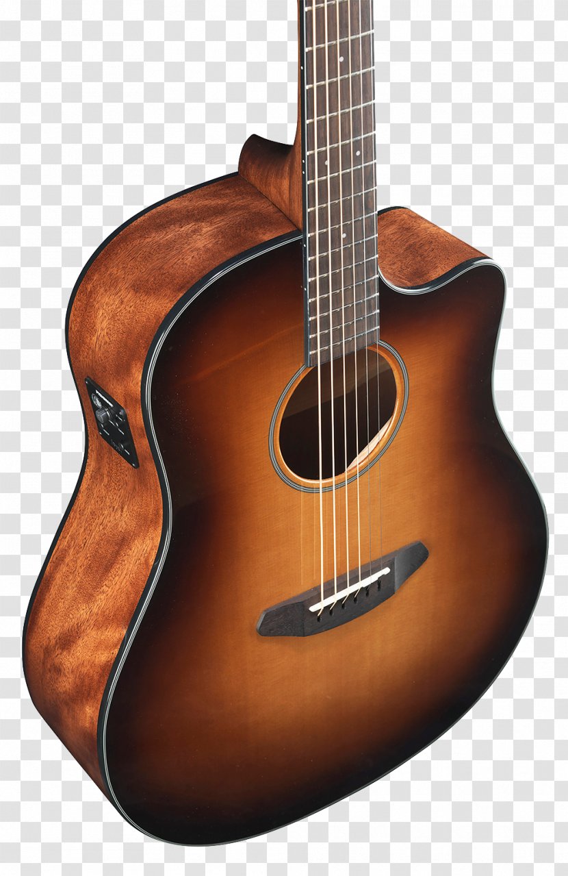 Acoustic Guitar Tiple Bass Cuatro Acoustic-electric - Watercolor - Mahogany Color Transparent PNG