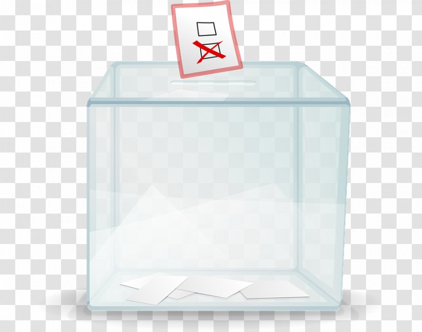 Ballot Box Voting Opinion Poll Polling Place - Plastic - Politics Transparent PNG