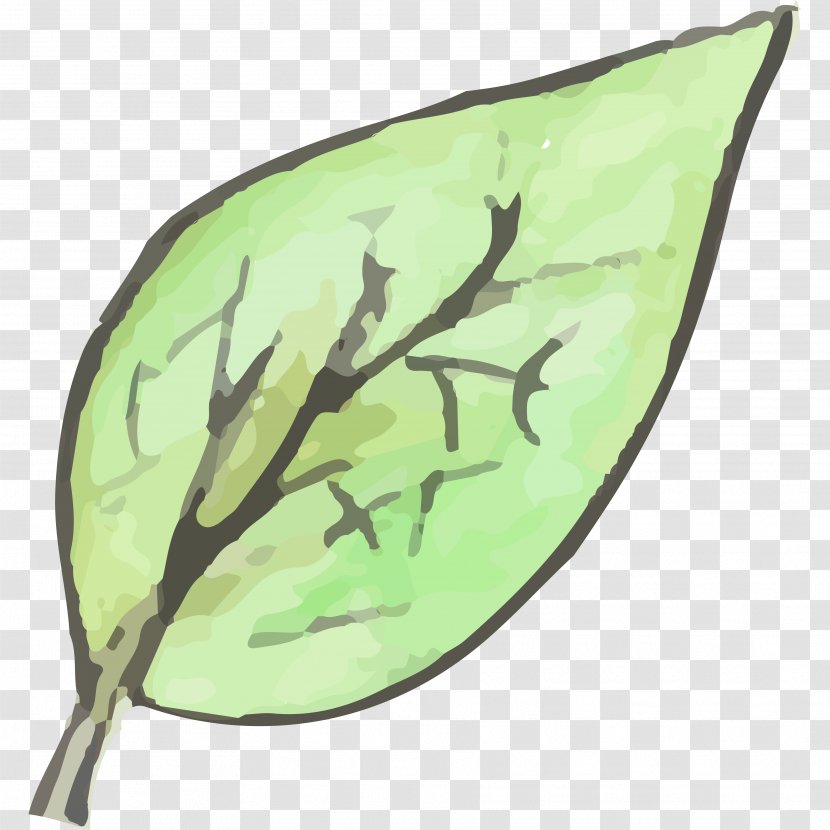 Leaf - Plant - Pixel Transparent PNG