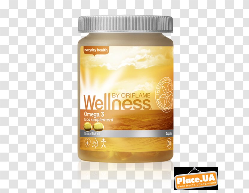 Omega-3 Fatty Acids Dietary Supplement Oriflame Capsule Health, Fitness And Wellness - Fish Oil - Health Transparent PNG