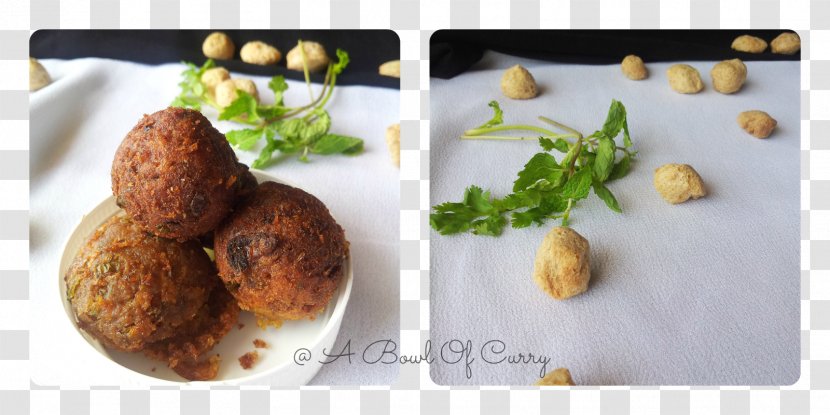 Falafel Meatball Arancini Recipe - Dish Transparent PNG