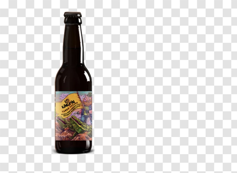 India Pale Ale Stout Beer Bottle - Glass Transparent PNG