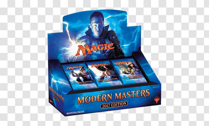 Magic: The Gathering Modern Masters 2017 Edition Booster Pack Mirrodin - Playing Card - Box Transparent PNG