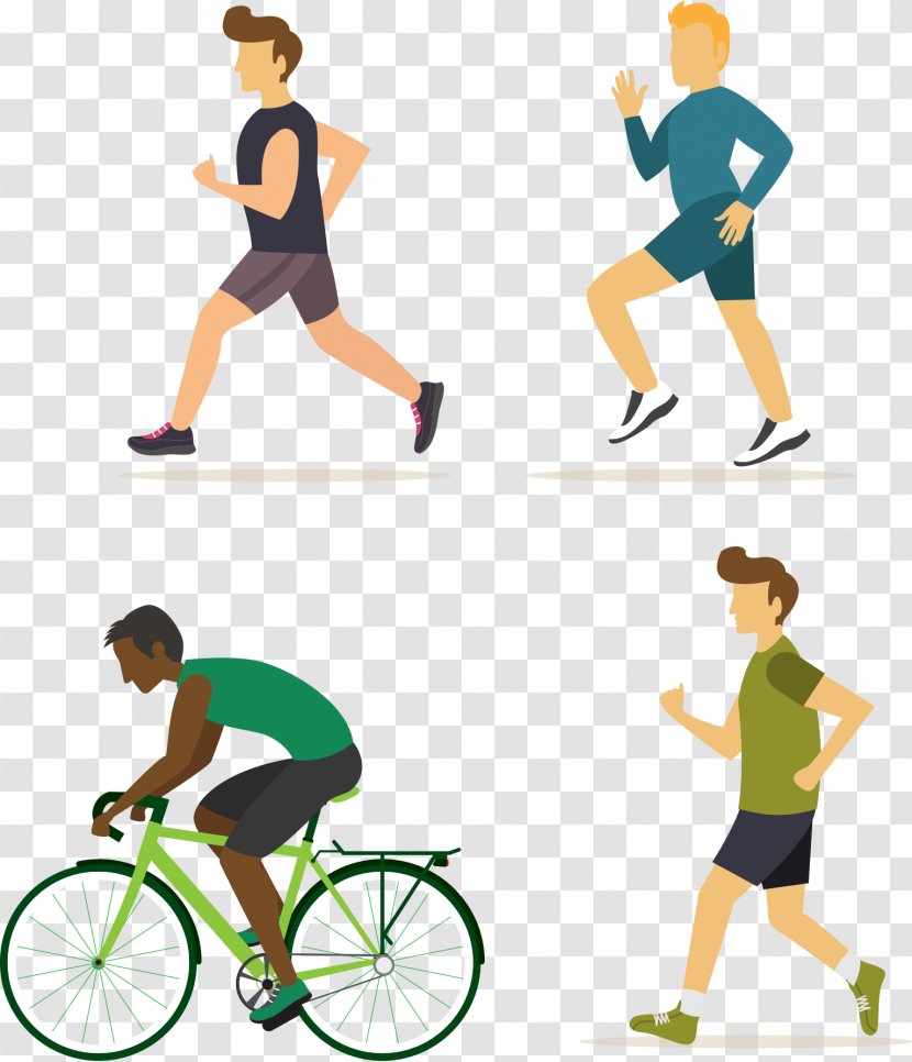 Physical Exercise Fitness Stretching Walking - Shoe - Man Transparent PNG