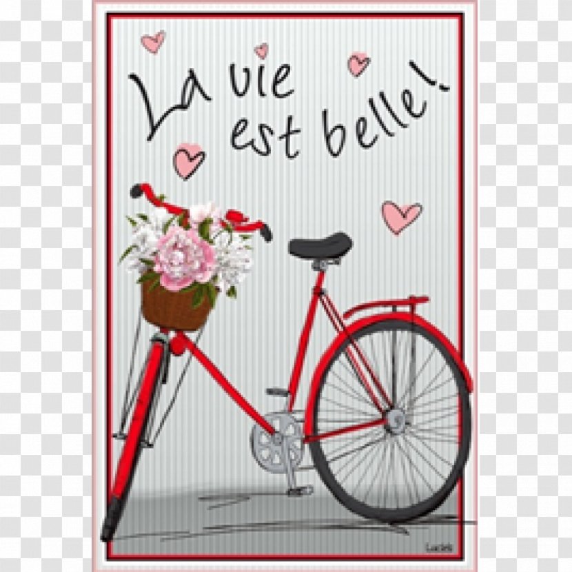 Flag Hybrid Bicycle Banner Wheels - 2018 - La Vie Est Belle Transparent PNG