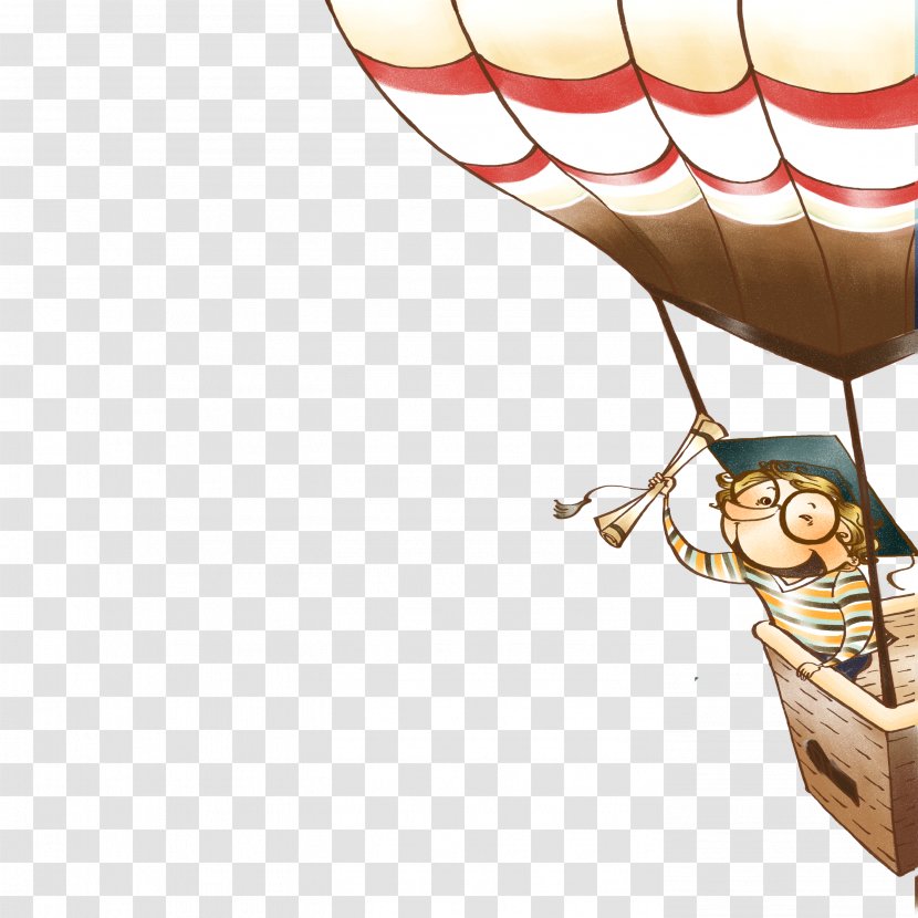 Travel Cartoon Balloon Illustration - Helium Transparent PNG