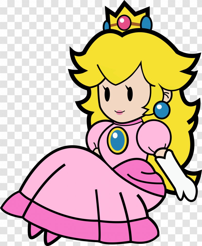 Super Paper Mario Bros. Galaxy 2 - Peach Transparent PNG