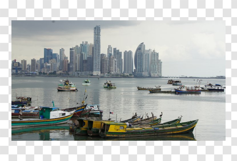 Ferry Boat Cityscape - Watercraft - Panama City Transparent PNG