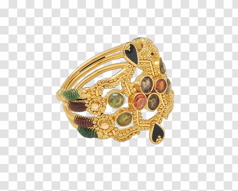 Body Jewellery Gold Bangle Bling-bling - Gemstone Transparent PNG