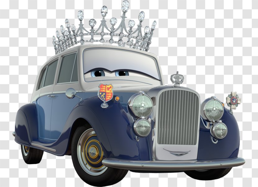 Cars 2 Mater Lightning McQueen - Elizabeth Ii Transparent PNG