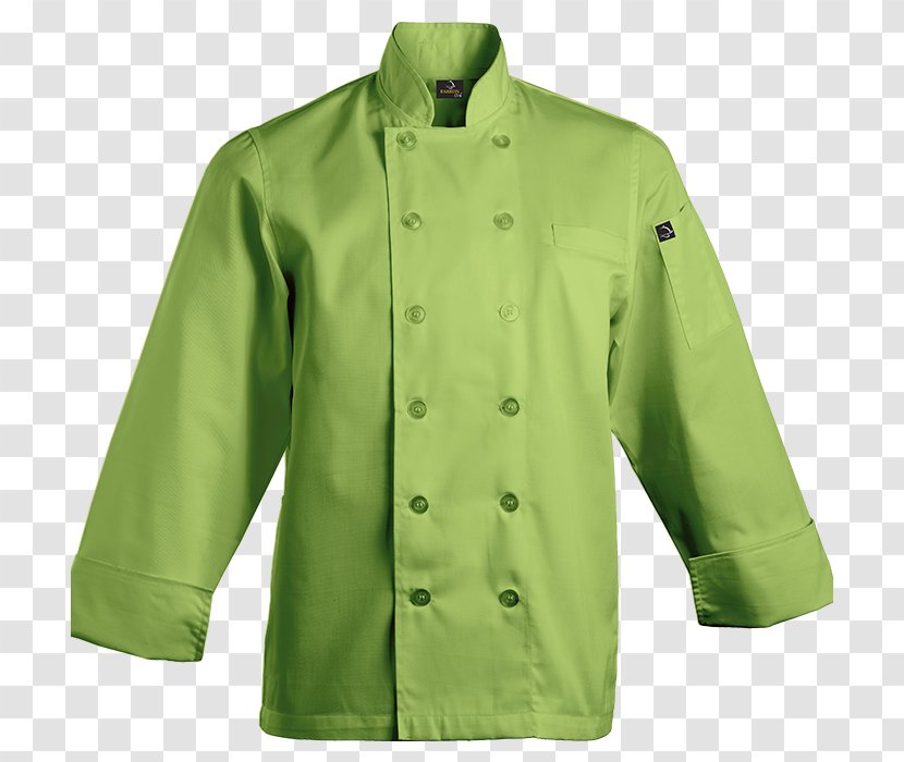 Sleeve T-shirt Chef's Uniform Jacket Clothing - Active Shirt - Chef Transparent PNG