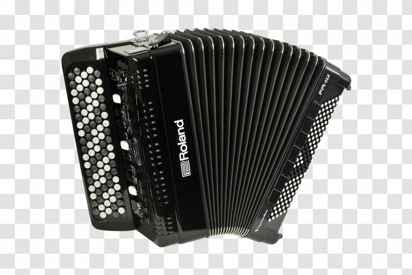 Piano Accordion Diatonic Button Roland Corporation Musical Keyboard - Frame Transparent PNG