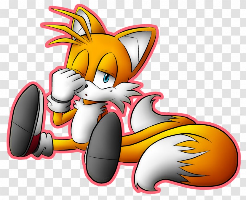 Sonic Mania Tails Drawing Art - Tree - Sleepy Transparent PNG
