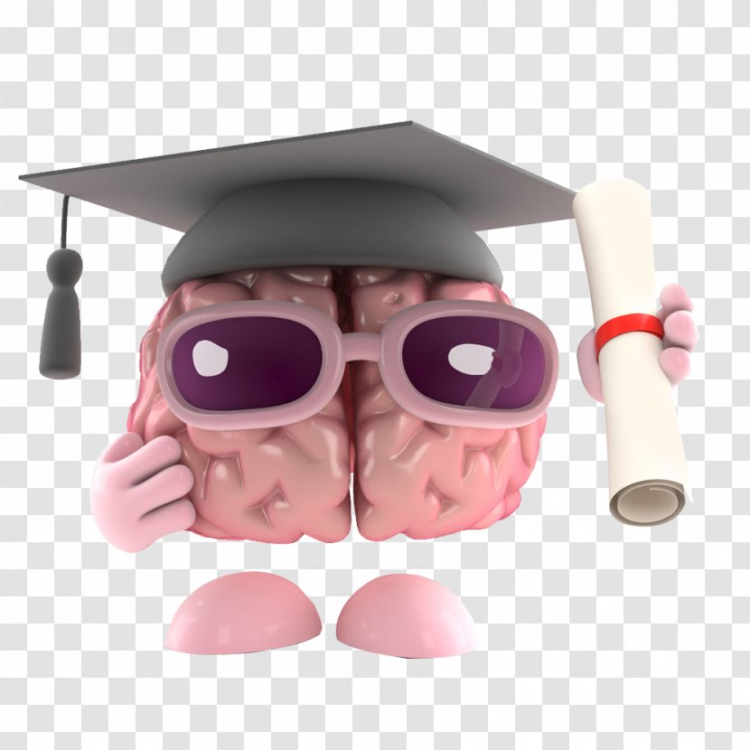 Brain Stock Photography Royalty-free Illustration - Cartoon - Brain-gut Doll Transparent PNG