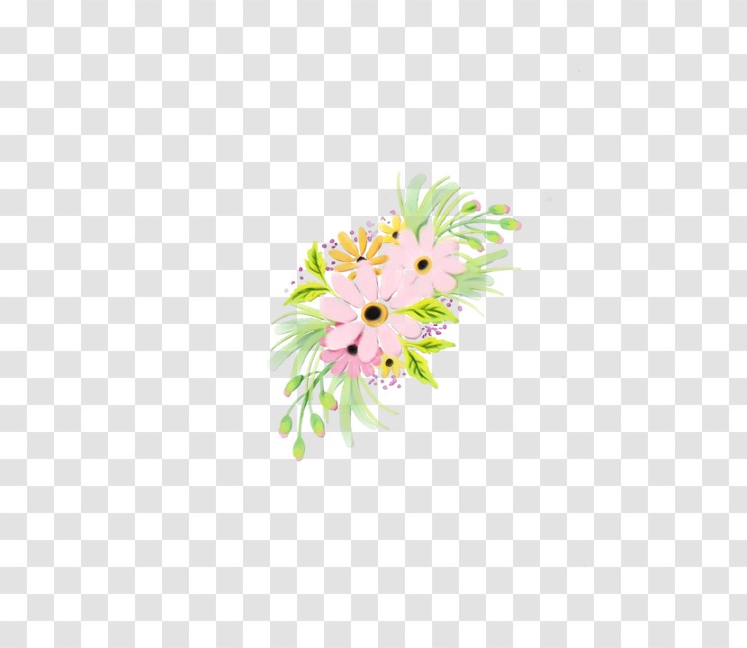 Gerbera Flower Cut Flowers Pink Plant - Wildflower Daisy Family Transparent PNG