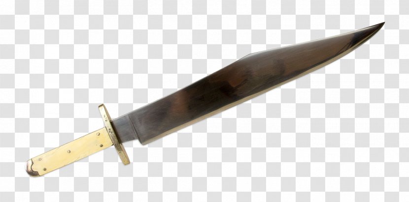 Bowie Knife Hunting & Survival Knives Utility Kitchen - Blade Transparent PNG