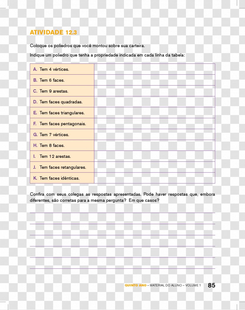 Polyhedron Screenshot Student Book PDF - Pdf - Aluno Transparent PNG