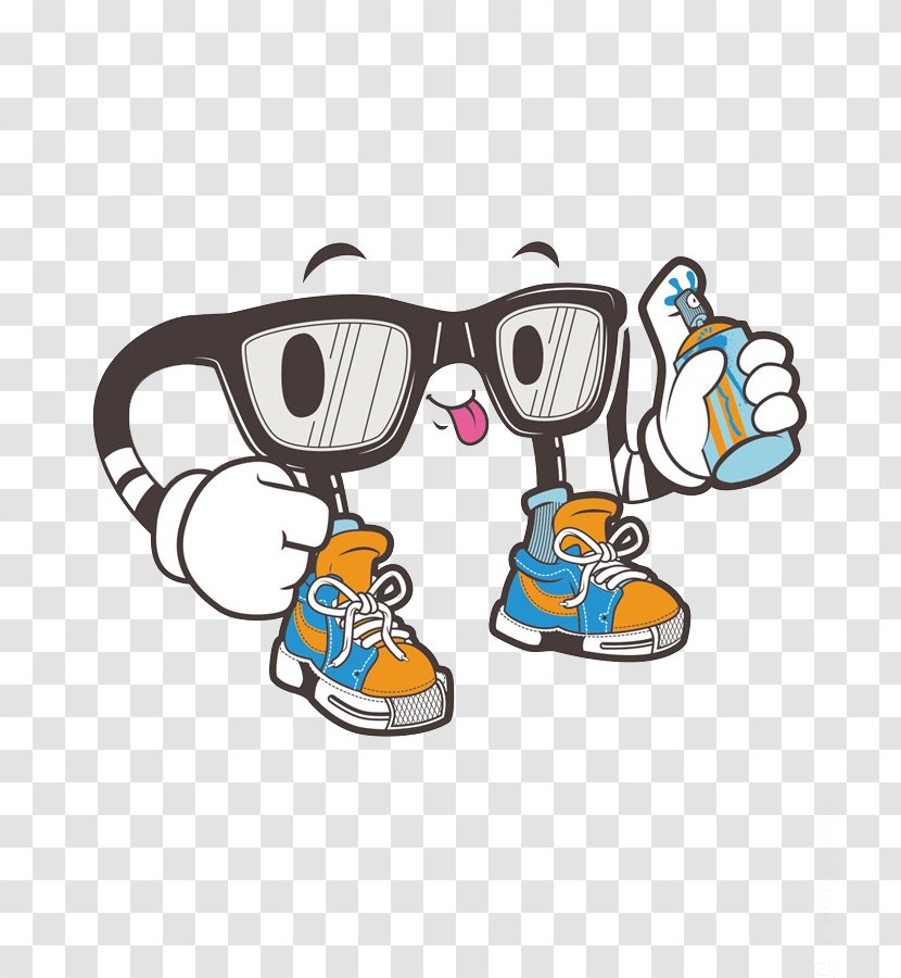 Glasses Clip Art - Nerd - Cartoon Robot Transparent PNG