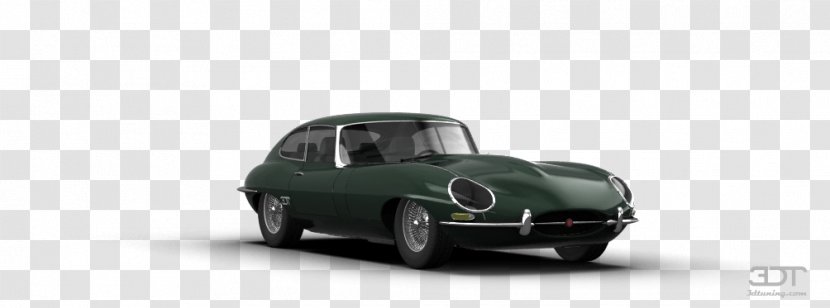 Classic Car Compact Model Automotive Design - Jaguar E-Type Transparent PNG