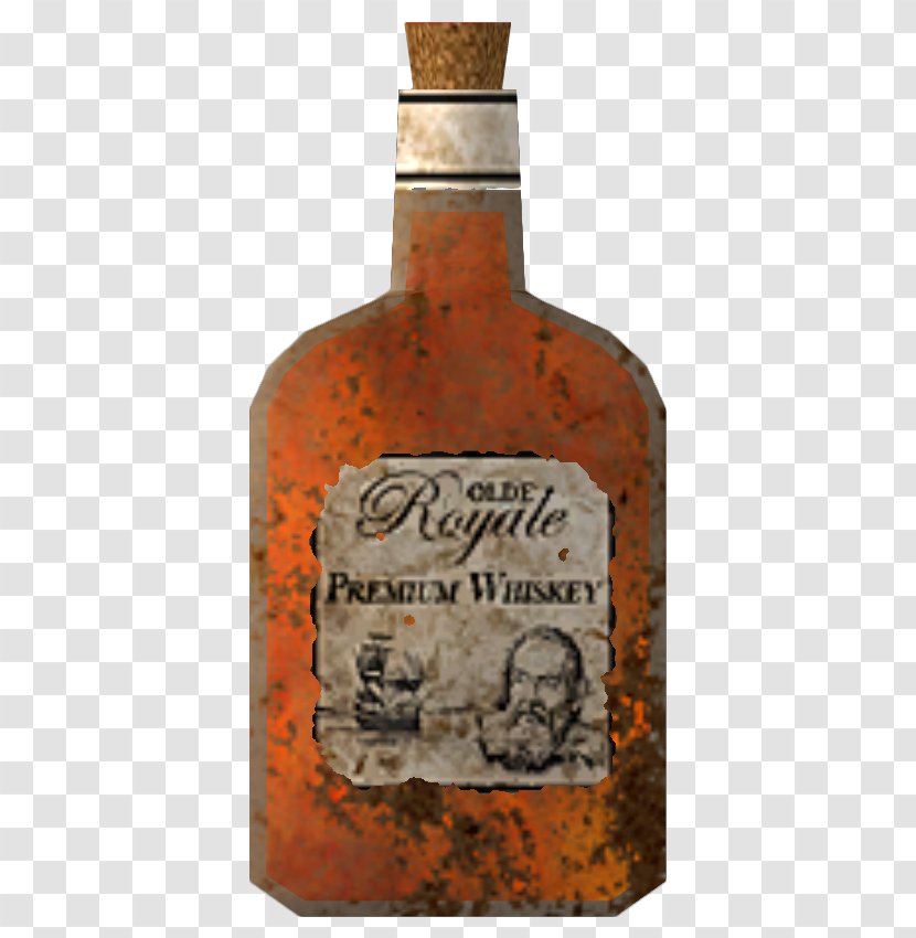 Liqueur Glass Bottle Fallout 3 Bethesda Softworks Whiskey - Video Game Transparent PNG