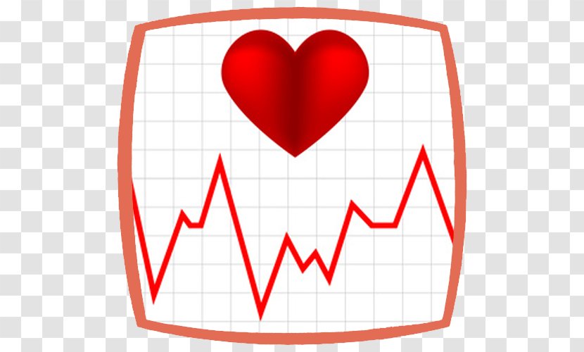 Heart Rate Monitor Sinus Rhythm Cardiac Monitoring - Silhouette Transparent PNG