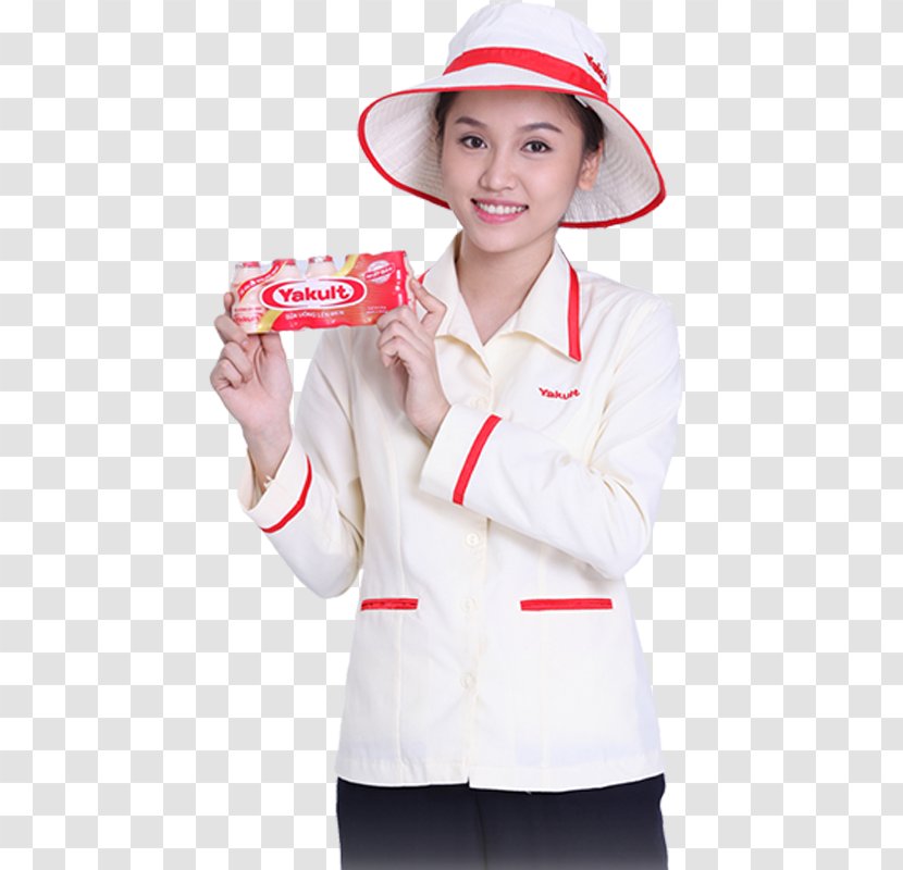 Yakult Uniform Headgear Costume Sleeve - Chuồn Transparent PNG